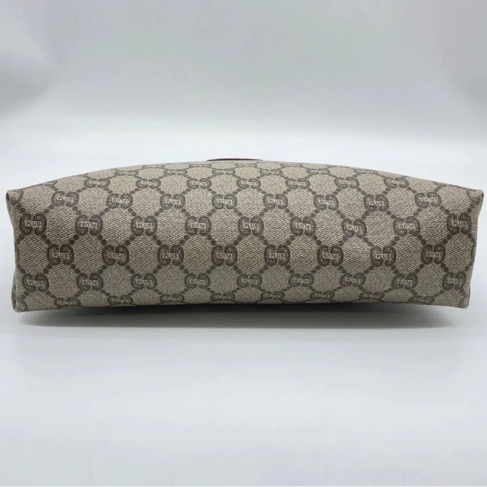 Gucci GG Plus Supreme PVC Leather Beige toiletry bag - men’s / women’s - EUC - Picture 5 of 13